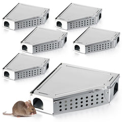 Qualirey front view of triangle trap showing entry and secure design for safe captures