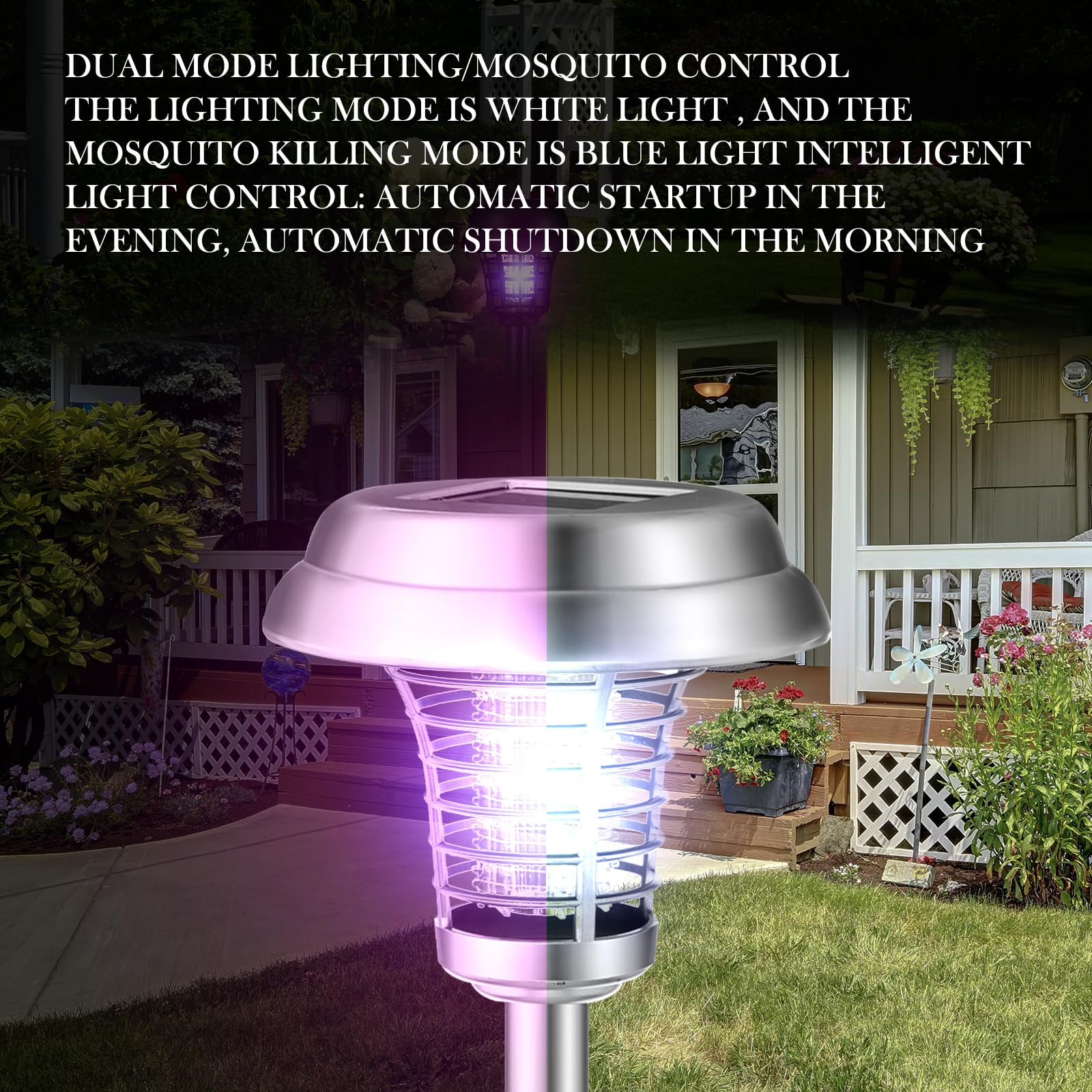 Qualirey white light pathway illumination showing ambient lighting for outdoor tasks