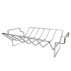 Quantfire front view of dual-purpose rack showing overall sturdy design and fit