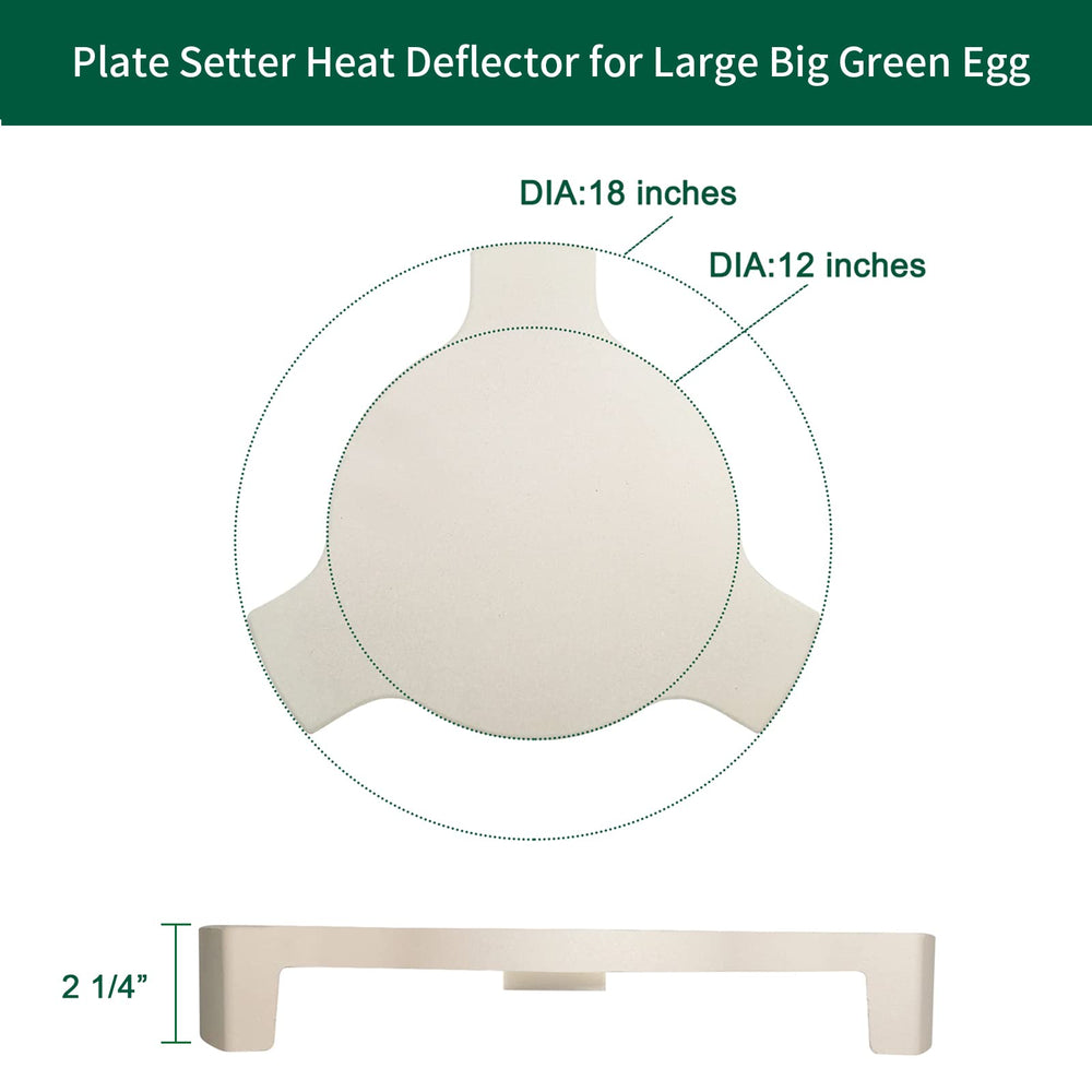 Quantfire close-up of ceramic surface texture for even heat transfer