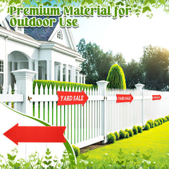 Queekay row of directional signs guiding guests across a property efficiently