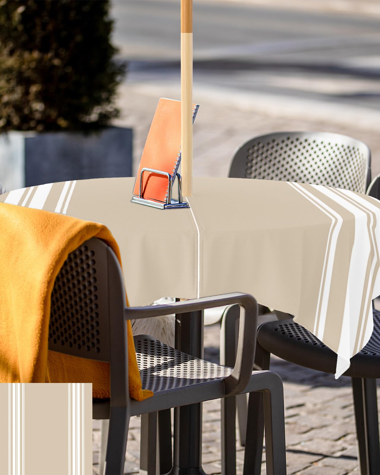 QueenKer neatly folded for storage showing compact, easy-putaway convenience