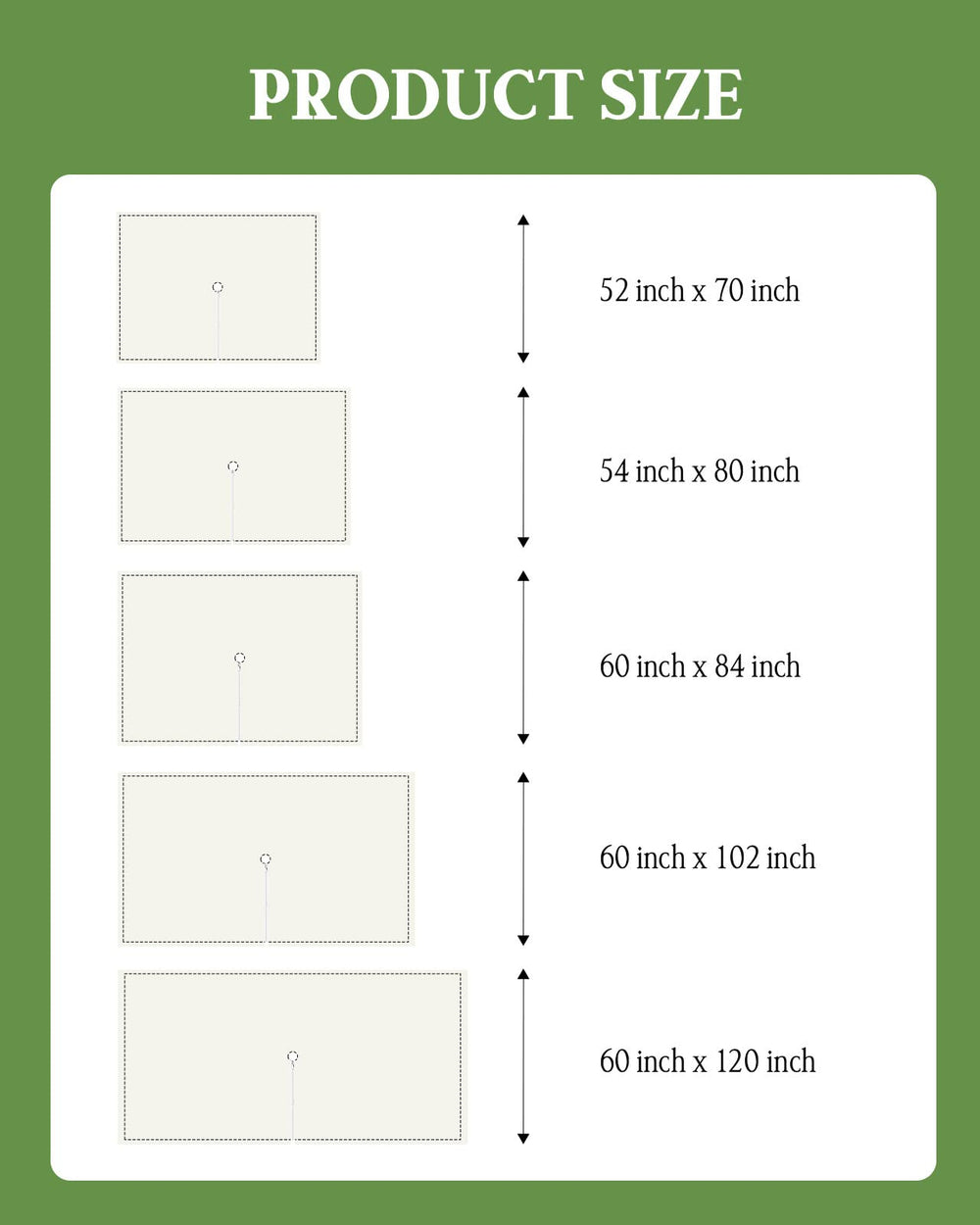 QueenKer on dining table showing 60x84-inch scale fits six to eight people