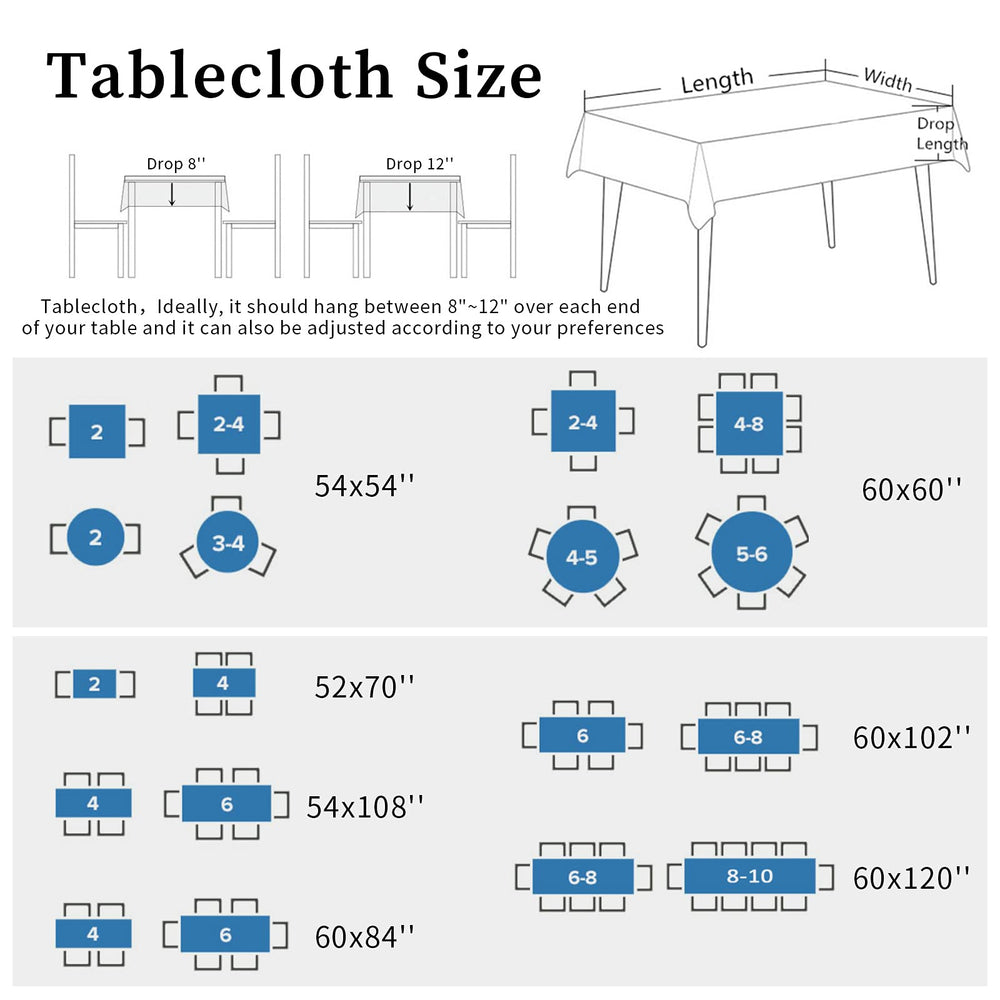 QueenKer tablecloth at picnic setting illustrating versatile indoor-outdoor use