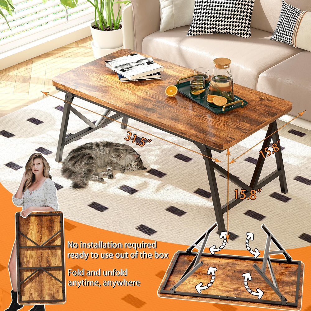 QUERNA folded flat demonstrating compact storage and portability