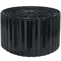 Quibbay front view of rolled 6x100ft edging showing product and compact packaging benefit