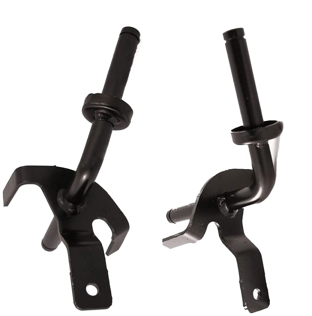 QUICKIEPARTS welded spindles pair front view showing compatibility and fit