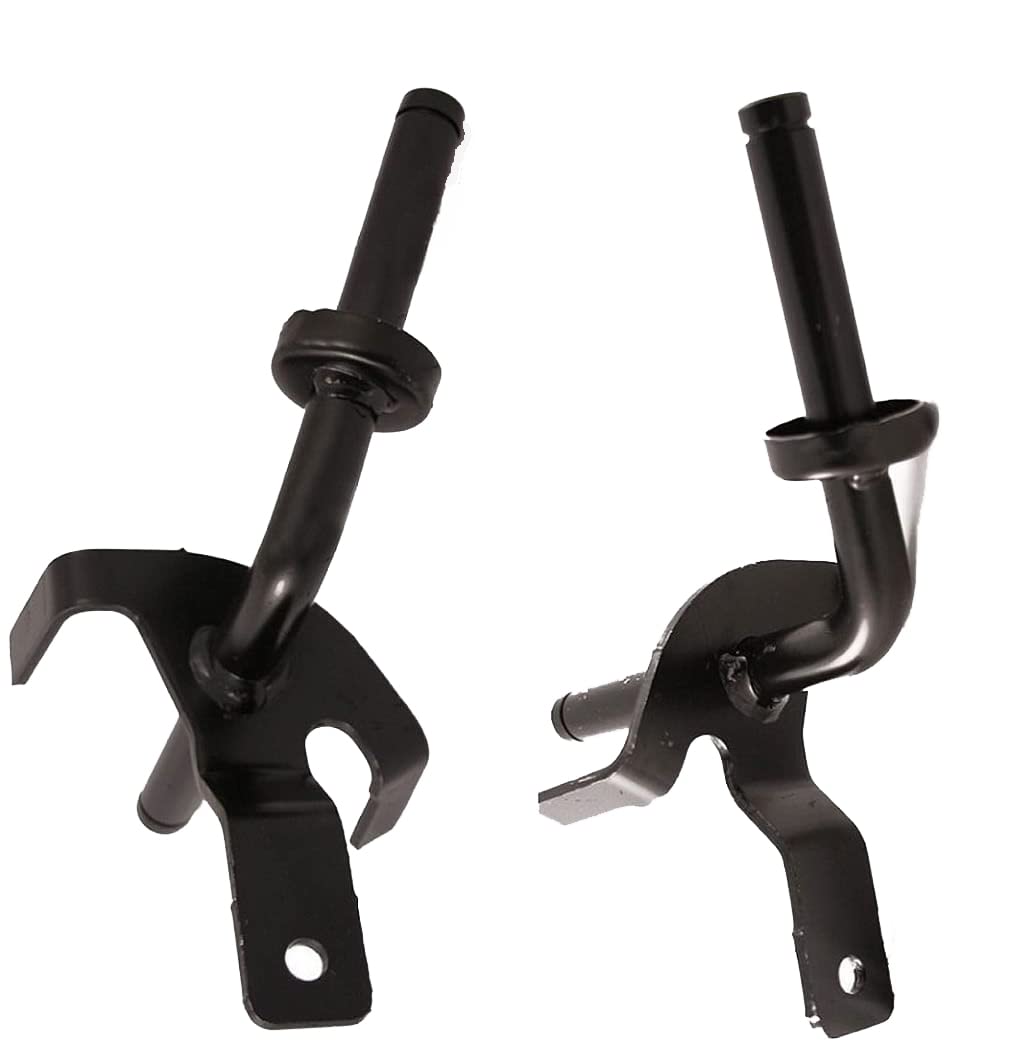 QUICKIEPARTS welded spindles pair front view showing compatibility and fit