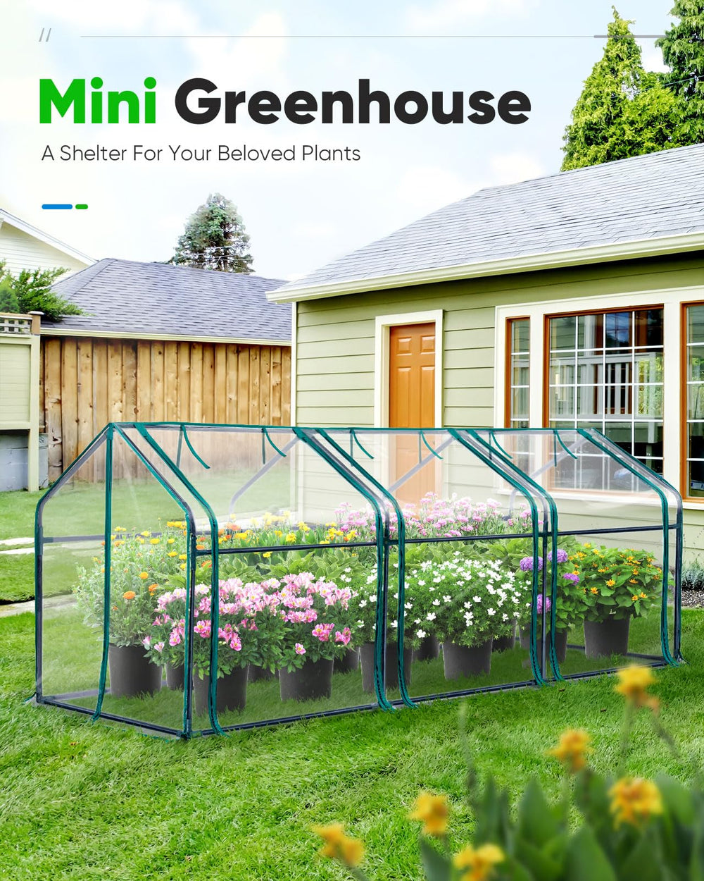 Quictent powder-coated steel frame close-up showing durable construction