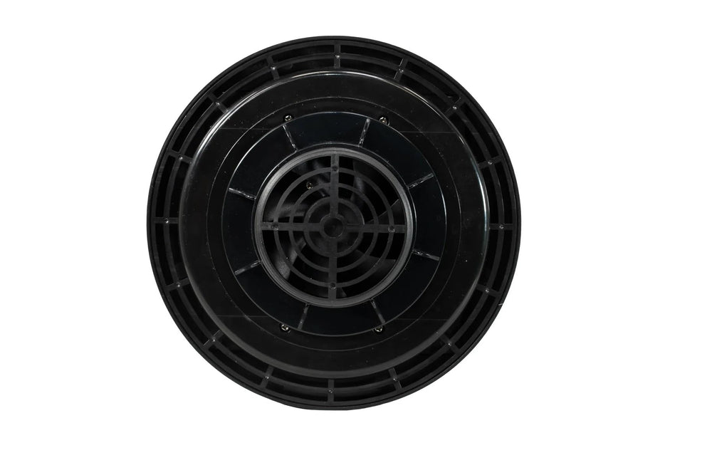 Quietcool fan blade detail showing durable blades for steady airflow