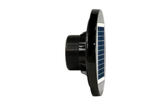 Quietcool solar panel closeup highlighting 2.5‑watt polycrystalline efficiency