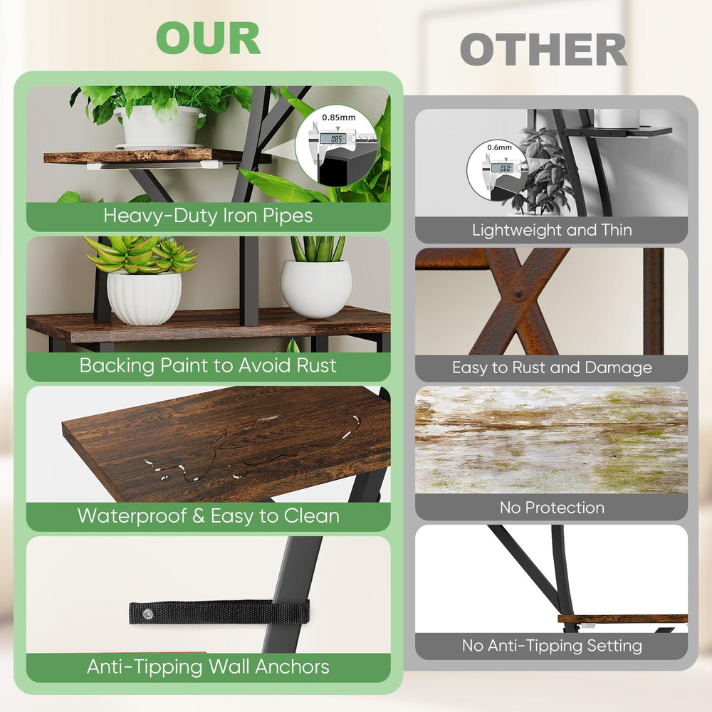 Quikraen in-use living room setting showcasing decor and healthy plant placement benefit