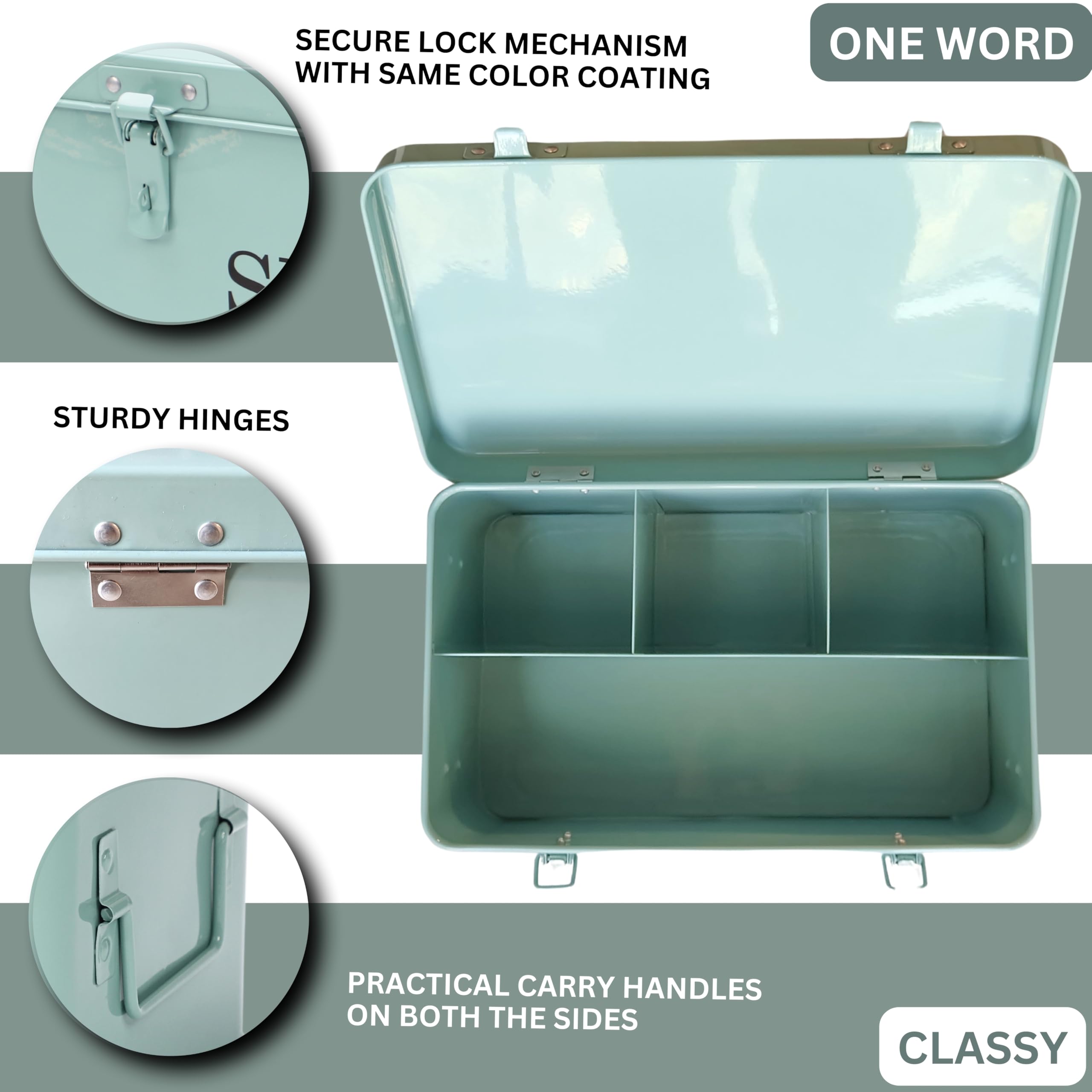 QUILIVIK side handle held for easy transport between garden spaces