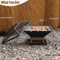 Quilushey high-density mesh lid close-up preventing sparks while concentrating heat