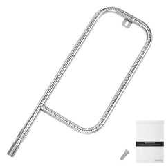 QuliMetal burner front view showing clean fit and improved durability