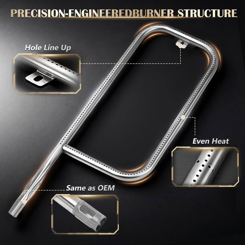 QuliMetal burner package contents with screw and installation guide