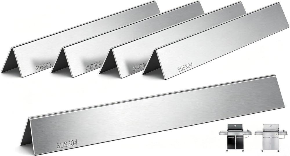 QuliMetal front view of five SUS304 bars showing fit and finish benefit