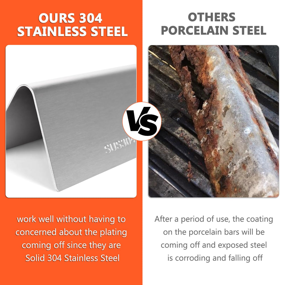 QuliMetal lifestyle view of bars in backyard grill enabling long-term reliable grilling