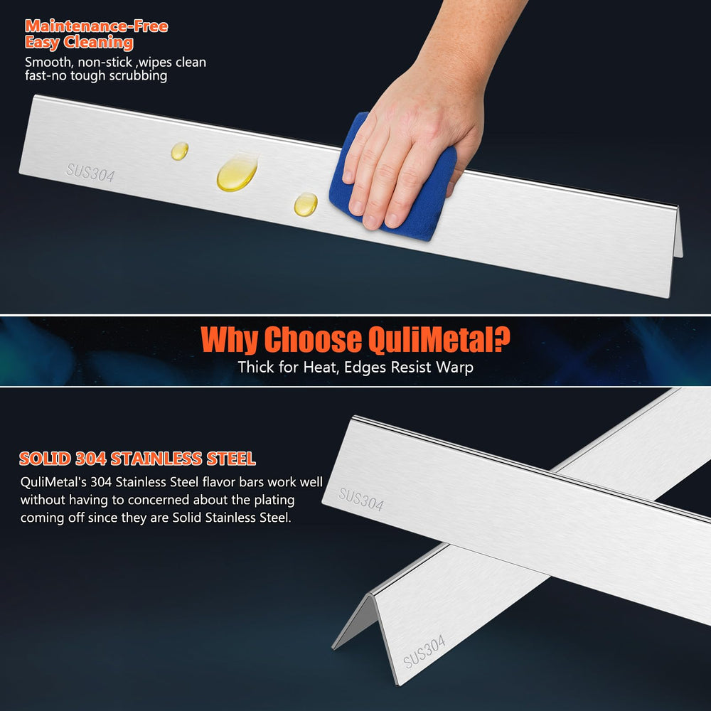 QuliMetal bars beside ruler showing 24.5 inch size for accurate fit