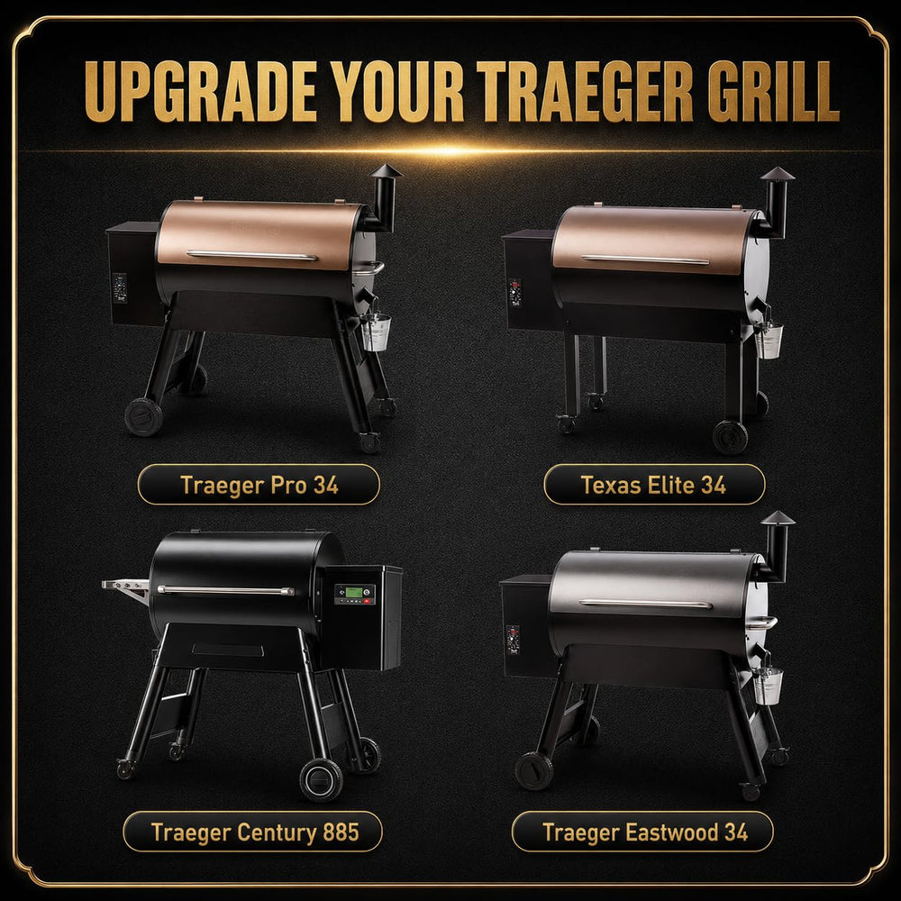 QuliMetal folded flat against grill for compact storage and cover compatibility