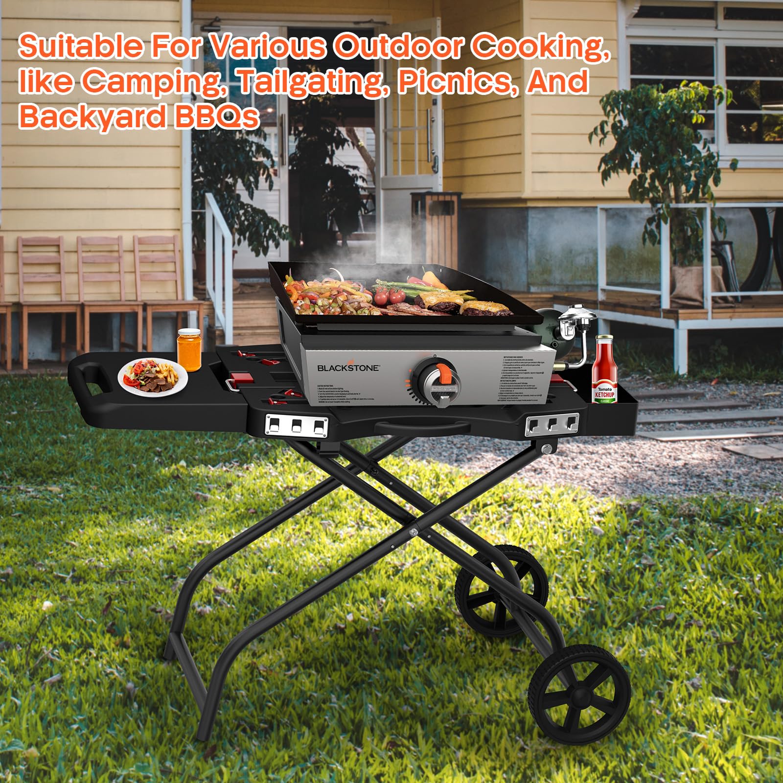 QuliMetal X-frame showing reinforced stability and load capacity