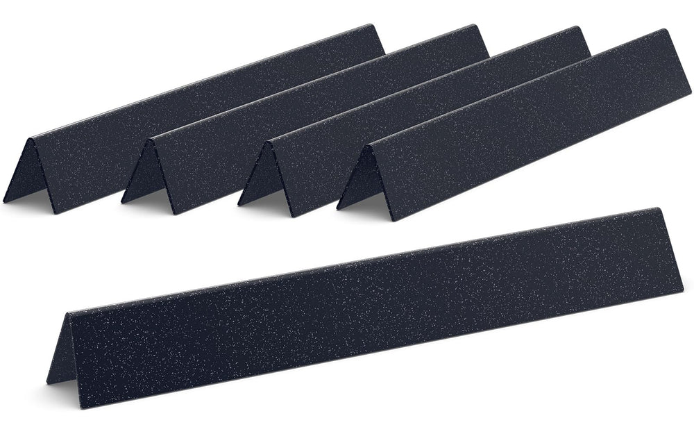 QuliMetal front view of five 22.5" flavorizer bars showing fit and finish benefit