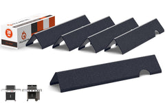 QuliMetal front view of five flavorizer bars showing OEM fit and protection benefit