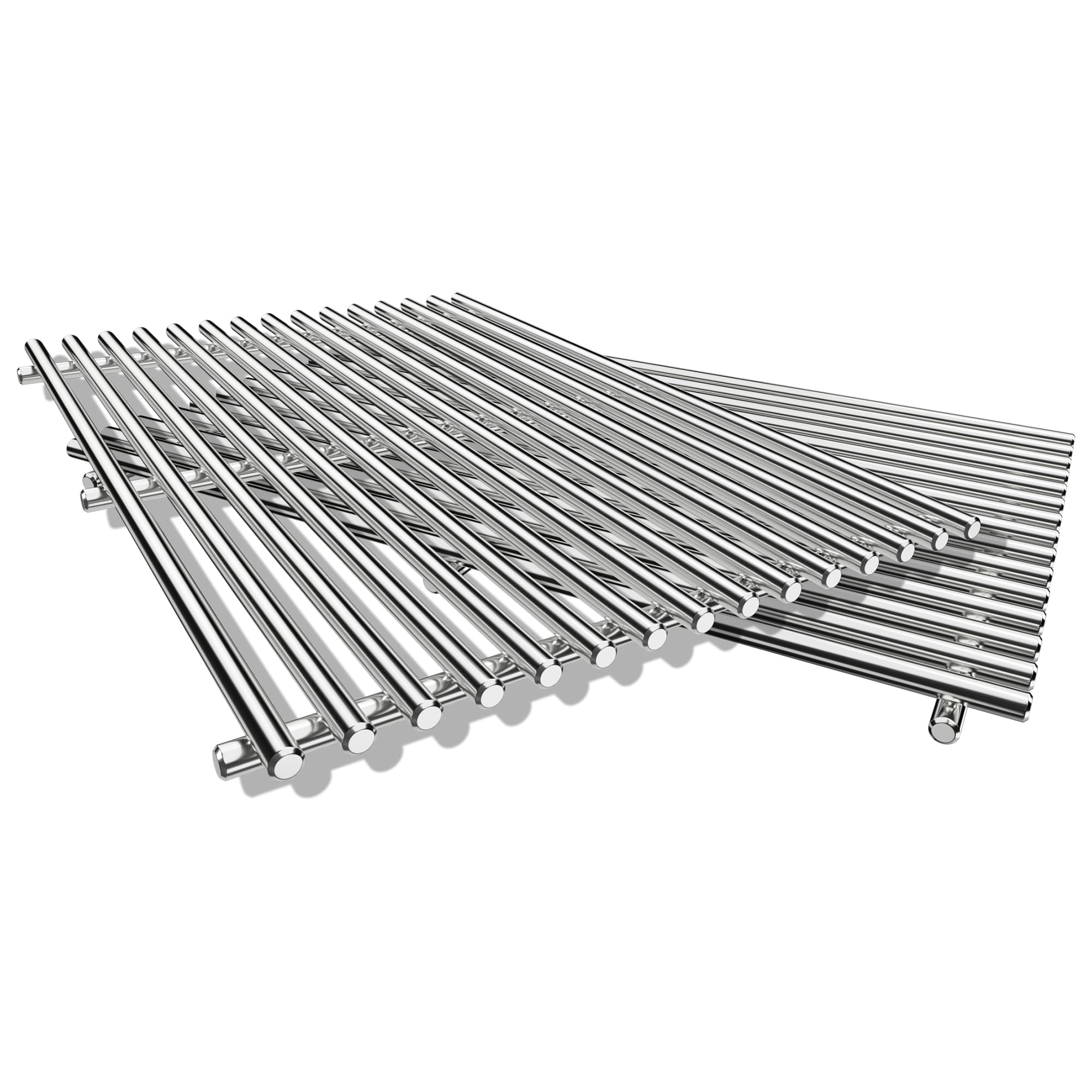 QuliMetal grates in a backyard grill setting highlighting durable performance and reliability