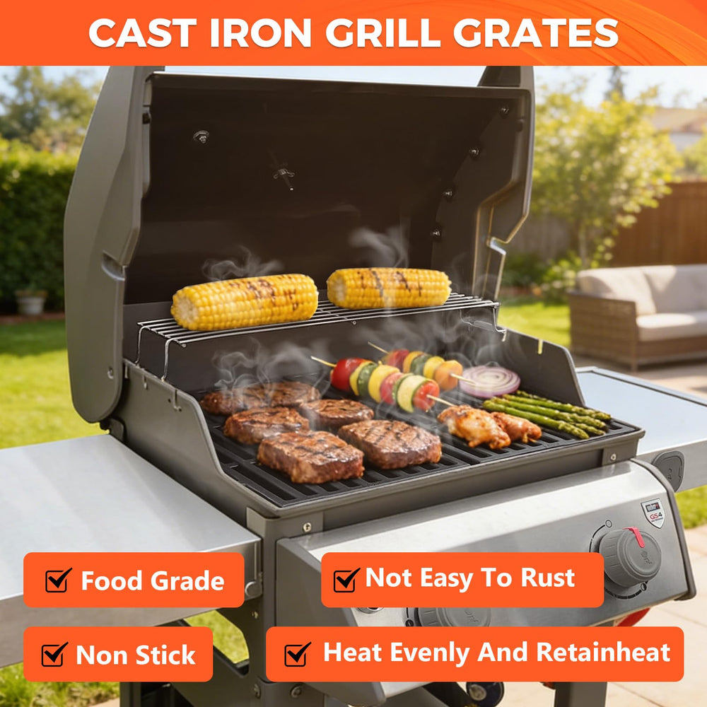 QuliMetal lifestyle backyard grilling shot, conveys superior searing and presentation