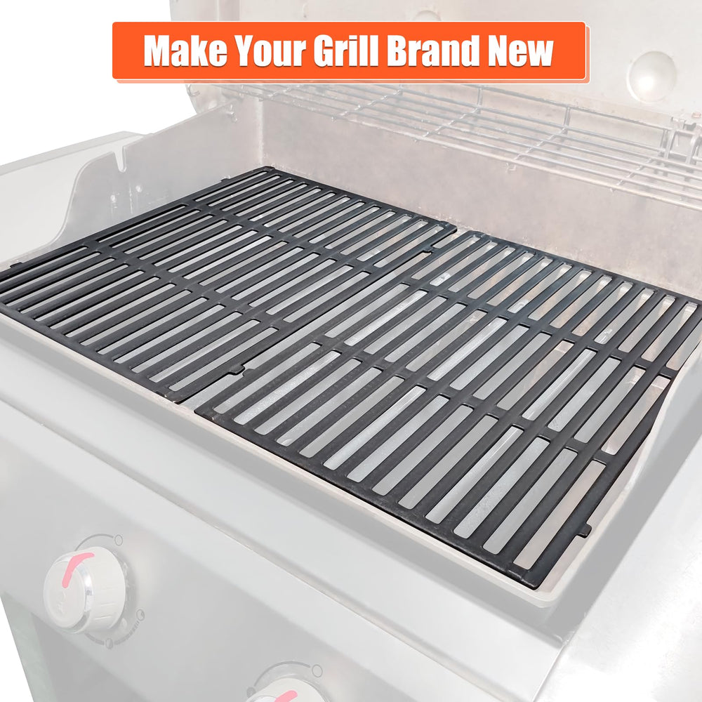 QuliMetal lifestyle image of grates outdoors with grilled food showing enhanced grilling results