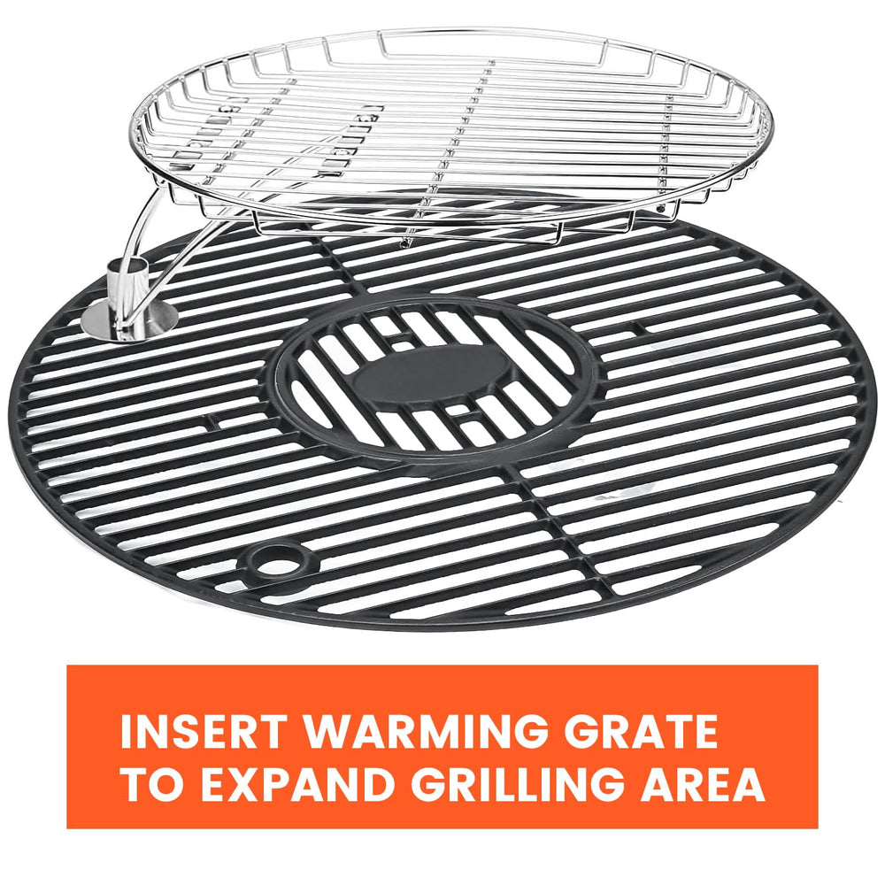 QuliMetal grate searing steak to demonstrate superior sear marks and flavor