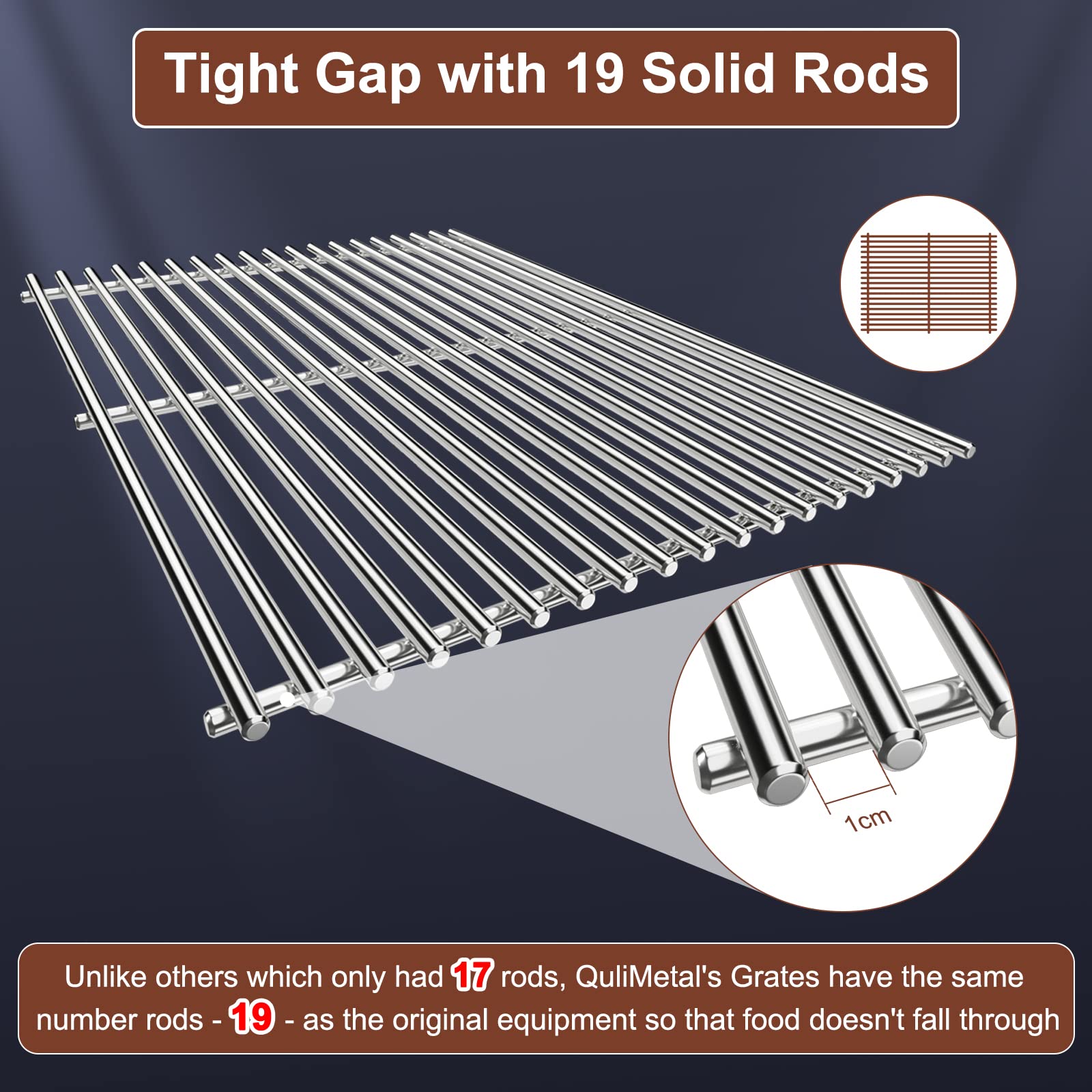 QuliMetal side view of mounting tabs demonstrating secure OEM-style attachment