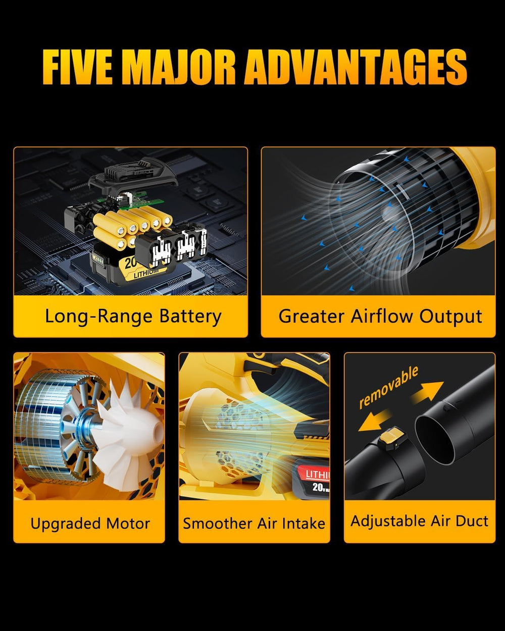 QuliMetal side profile highlighting axial flow design for efficient power