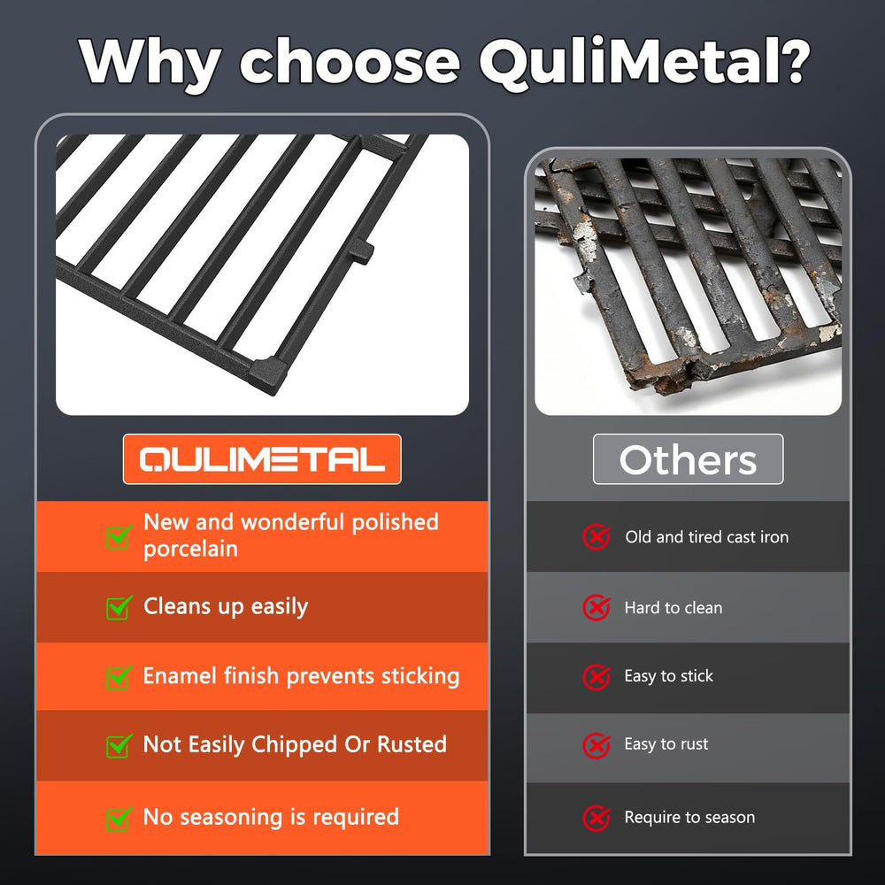 QuliMetal size comparison next to ruler, ensures correct dimensions for Spirit 200
