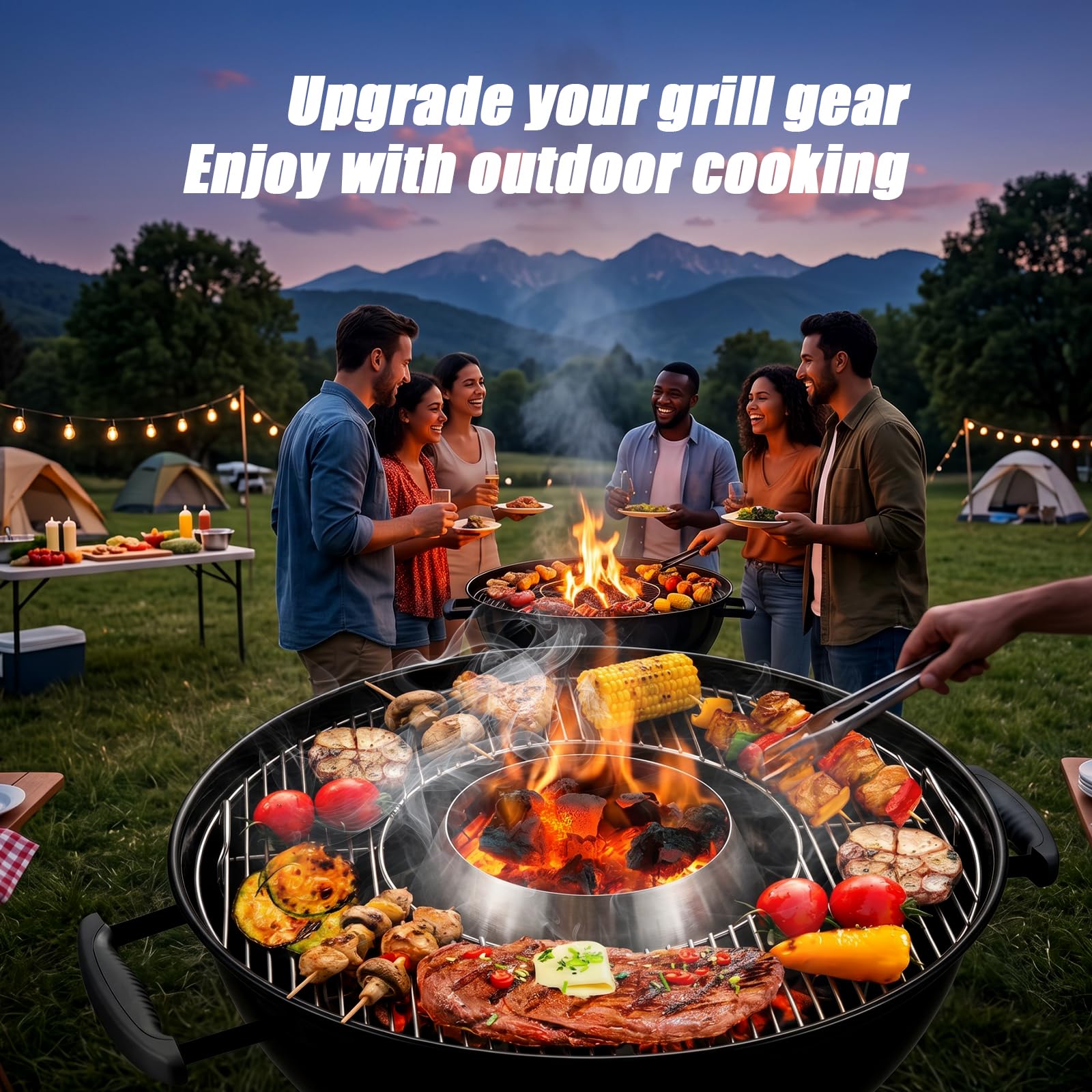 QuliMetal in outdoor grill setting showing versatile cooking methods and tasty results