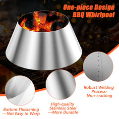 QuliMetal side profile highlighting dimensions and 304 stainless durability benefit