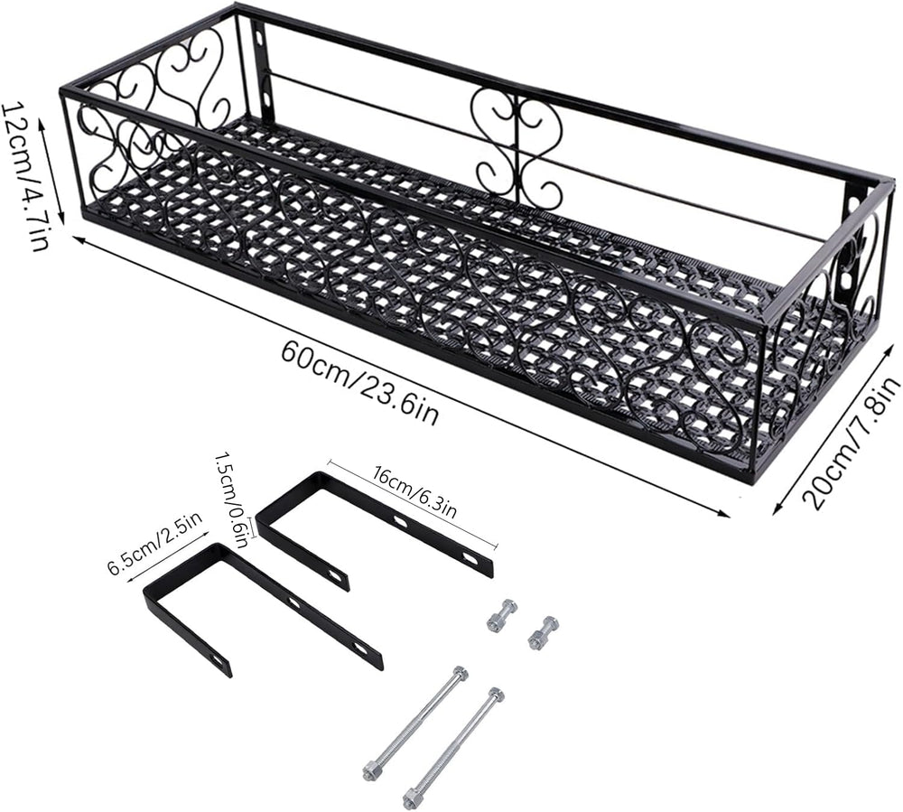 QUMENEY hooks and screws hardware for secure railing attachment
