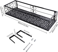 QUMENEY hooks and screws hardware for secure railing attachment