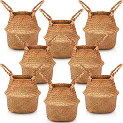 Qunclay front view showing basket set and natural boho appeal
