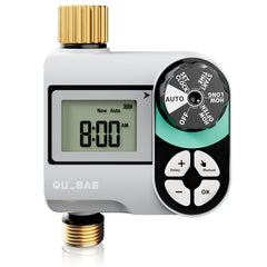 QUOBAS front panel showing LCD and buttons gives clear, easy control