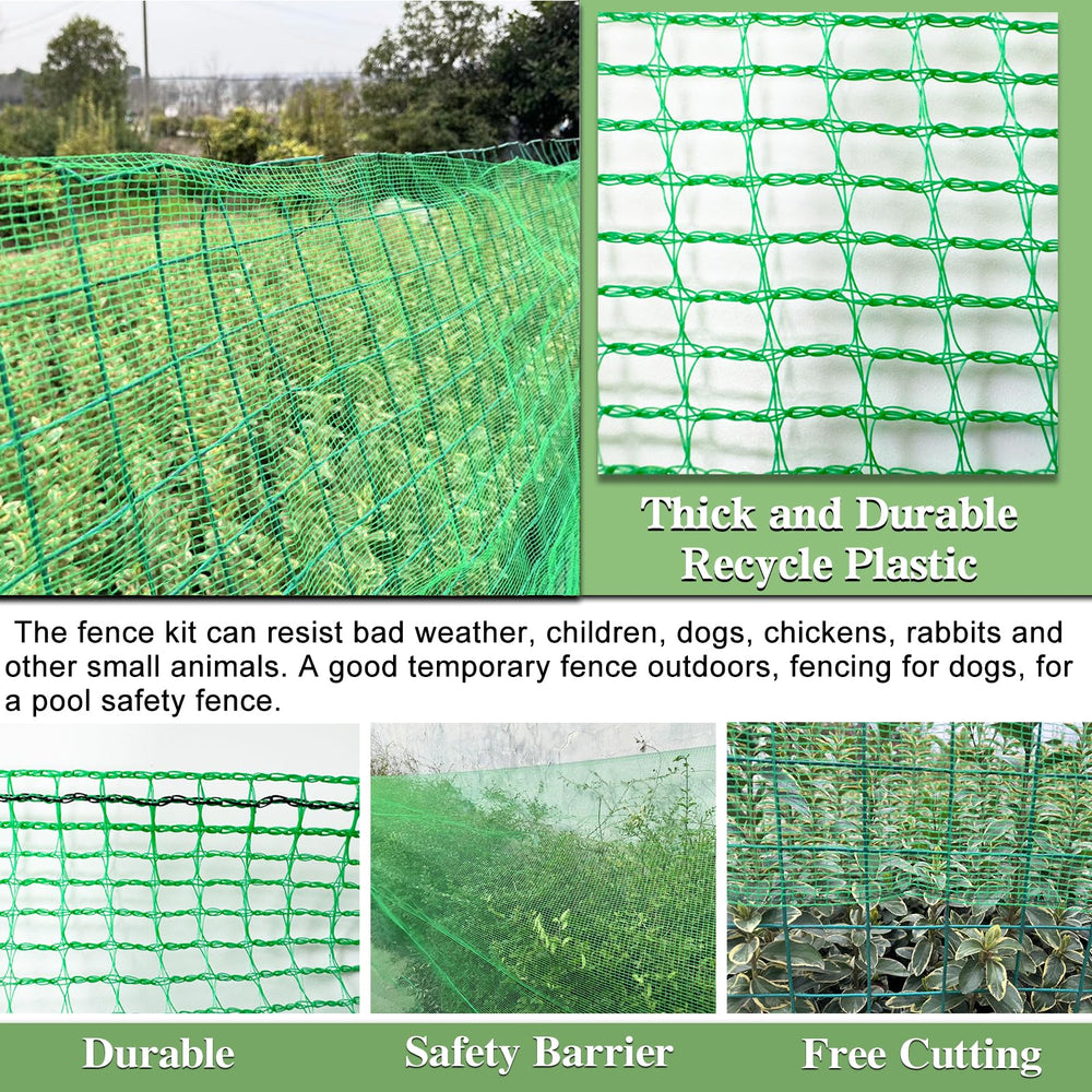 Quobiad mesh close-up showing 0.4 inch weave and tear-resistant durability benefit