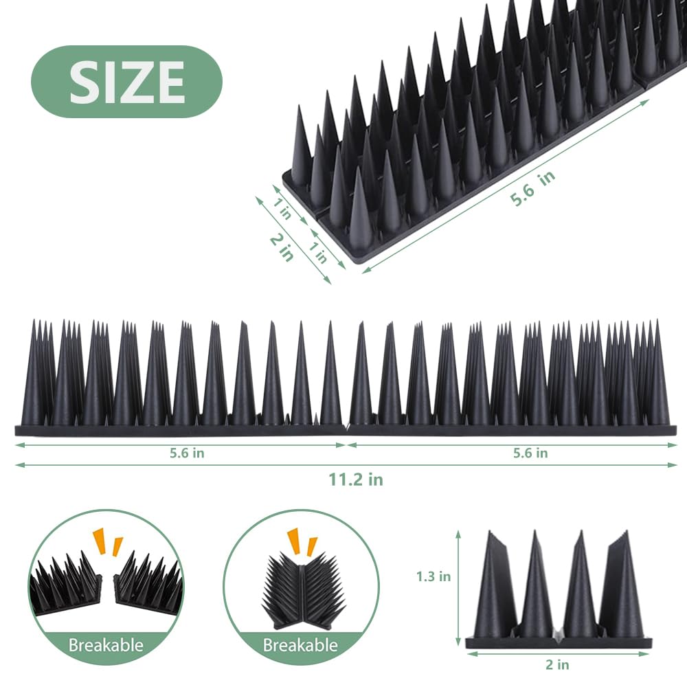 Quunoot flexible strip split into segments for narrow edges convenience