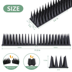 Quunoot flexible strip split into segments for narrow edges convenience