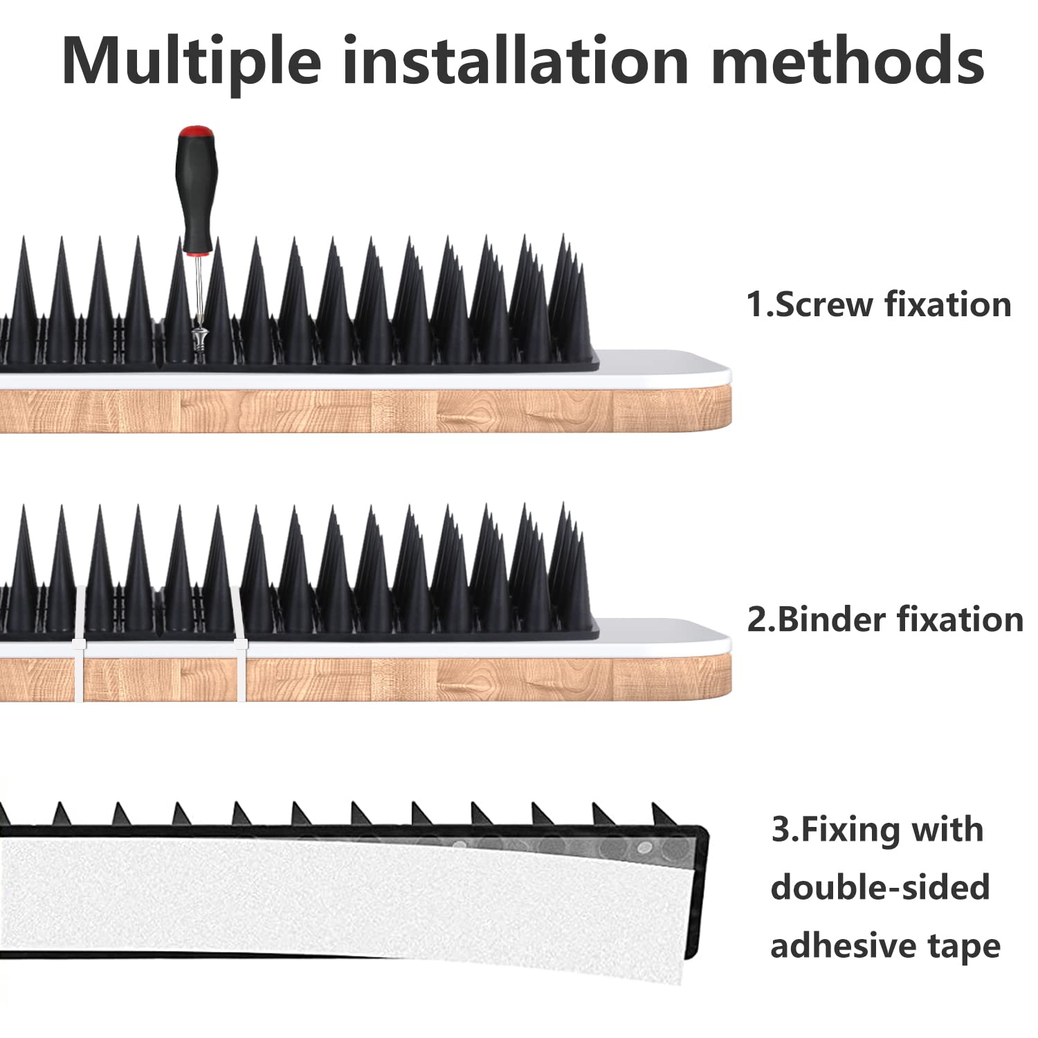 Quunoot roof edge installation in outdoor setting improving cleanliness