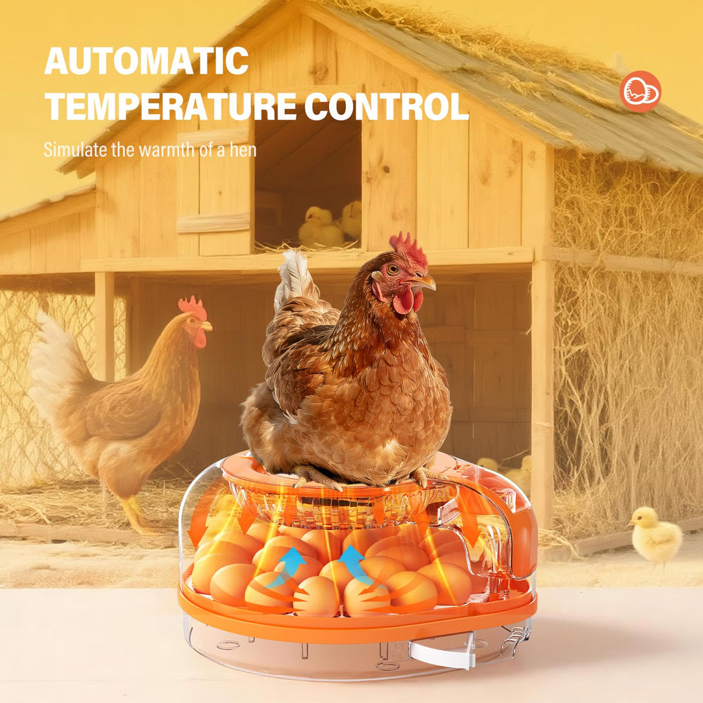QVKHPCL HD LCD control panel displaying temp humidity for easy monitoring