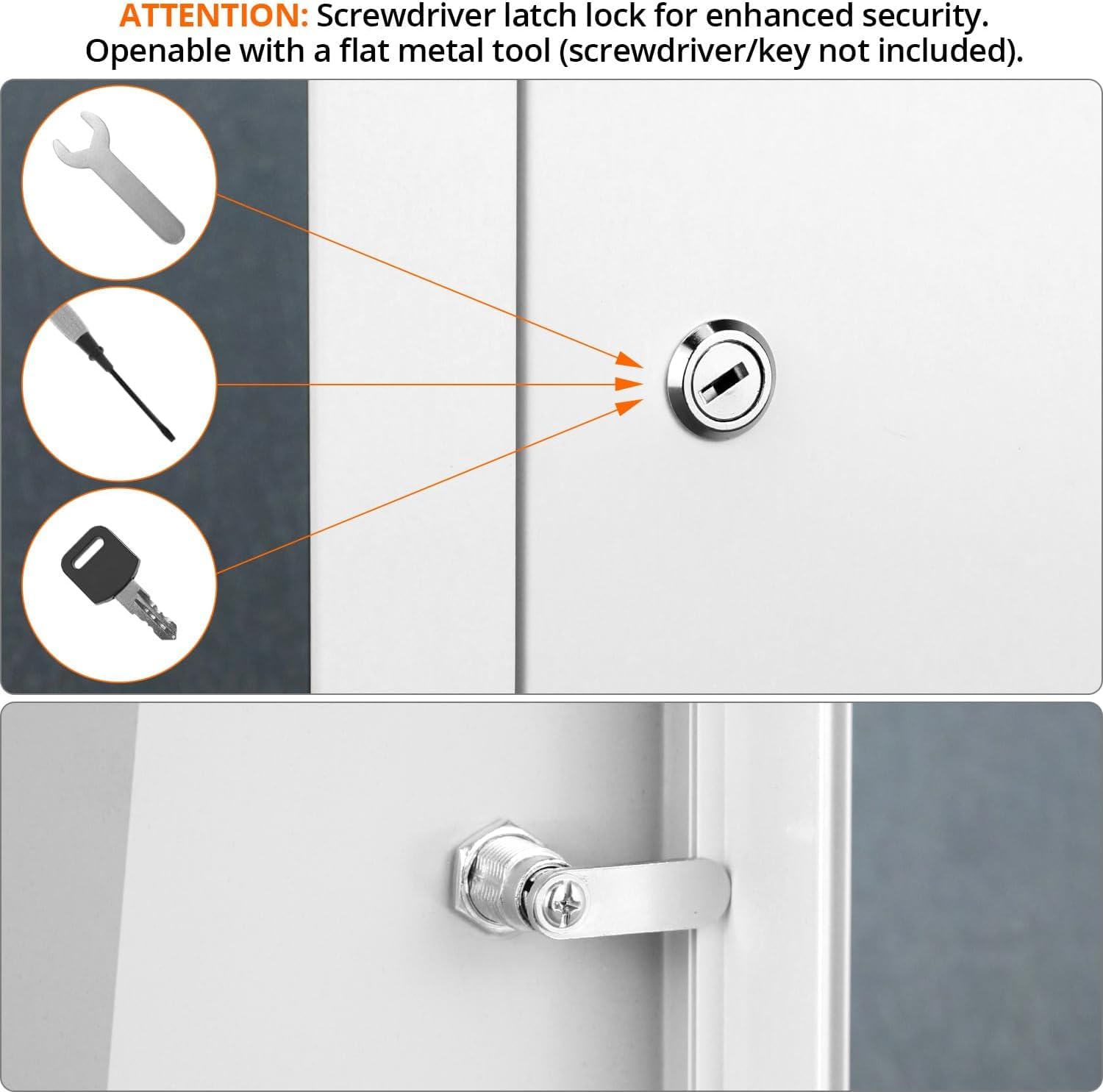 QWORK cutout dimensions diagram helping installers confirm correct opening