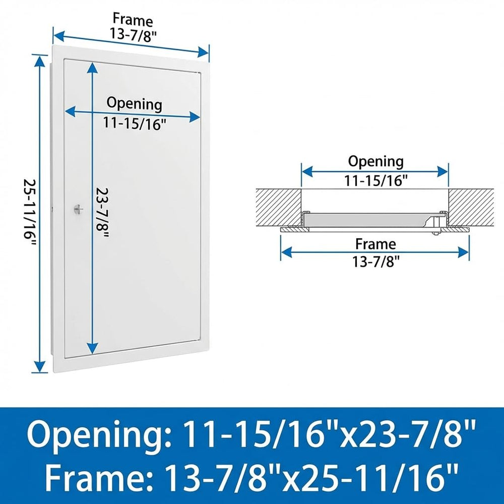 QWORK hinge detail showing concealed hinge for smooth, snag‑free surface
