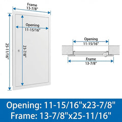 QWORK hinge detail showing concealed hinge for smooth, snag‑free surface