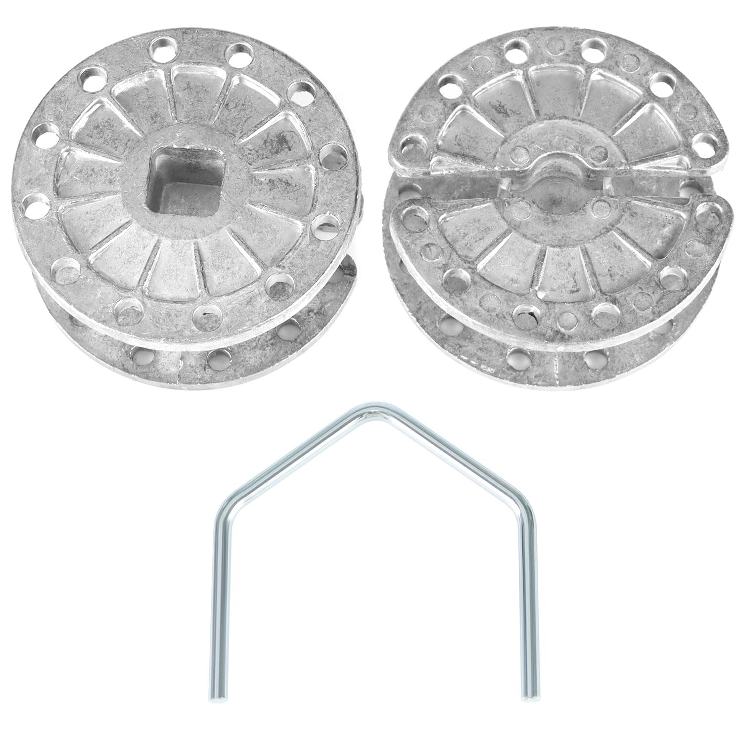 QWORK close-up of aluminum body highlighting corrosion resistance and durable build