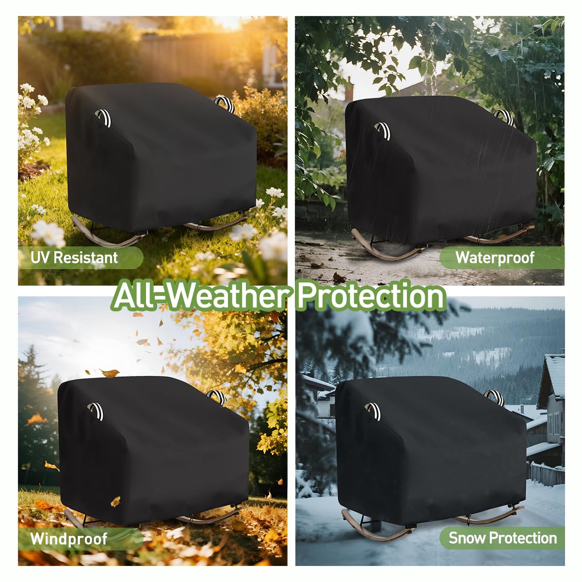 QYILUARE folded cover compact storage and lightweight portability benefit